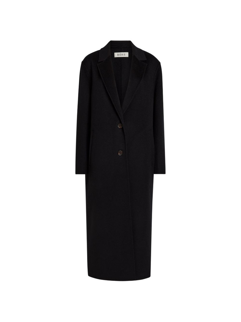 button-fastening coat 1