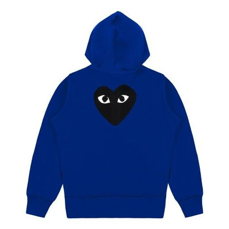 COMME des GARCONS PLAY Zip Up Hoodie 'Blue' AZ-T254-051-2 - 1