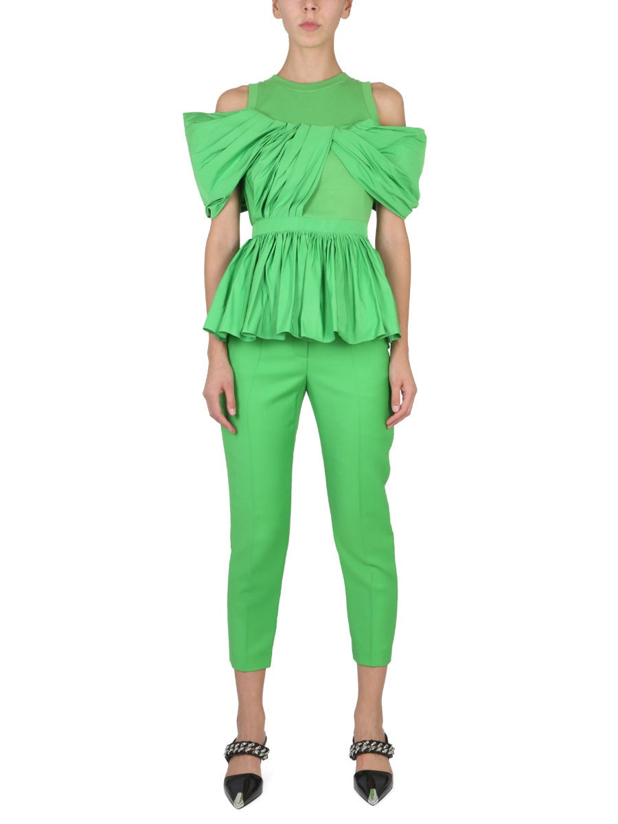 Alexander Mcqueen Women Cigarette Pants - 2