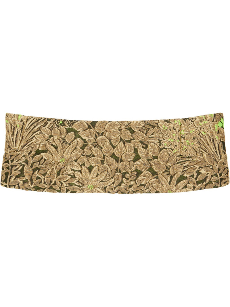 Beige Jacquard Belt 1