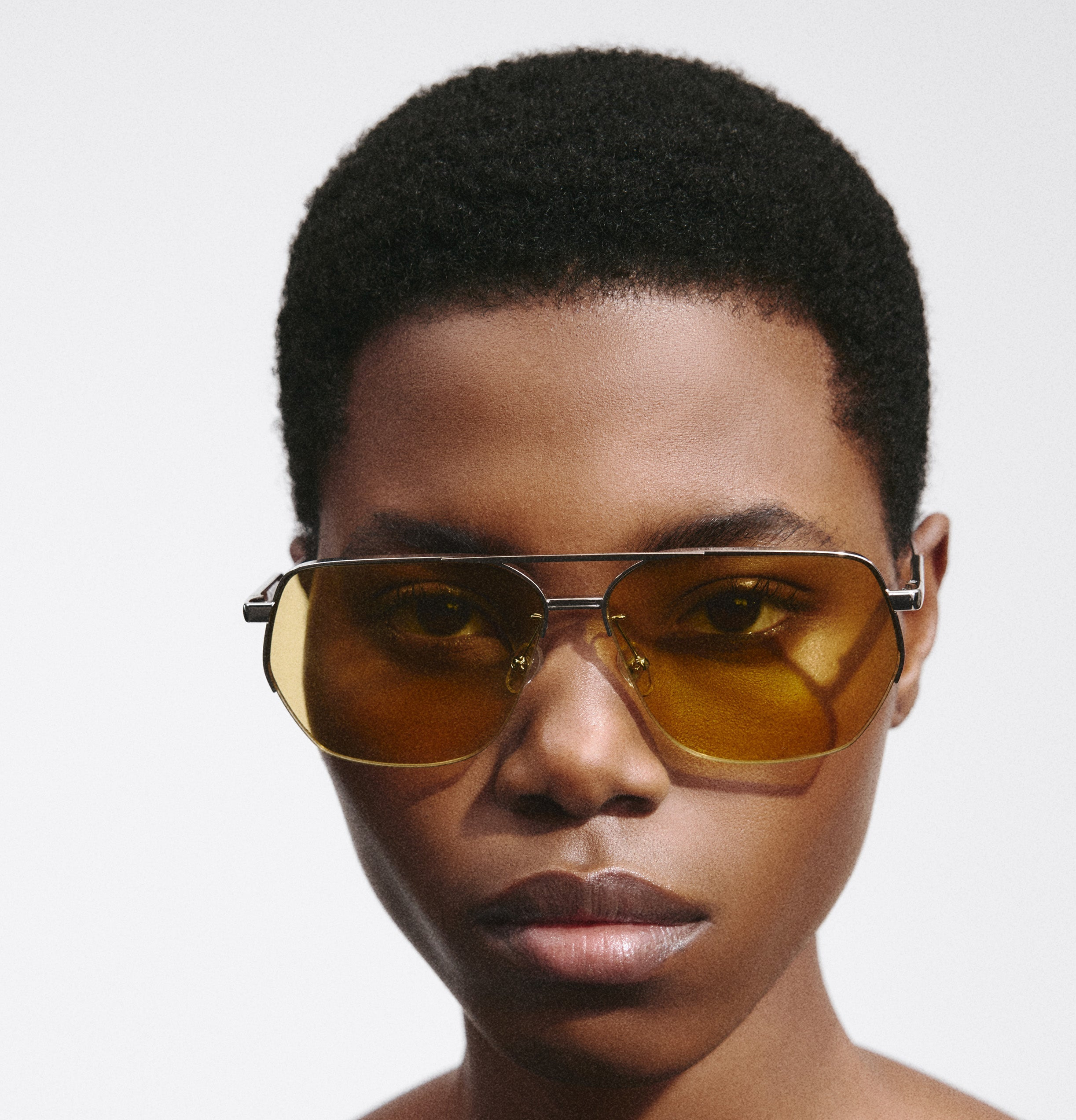 Aviador Sunglasses in Silver - 3