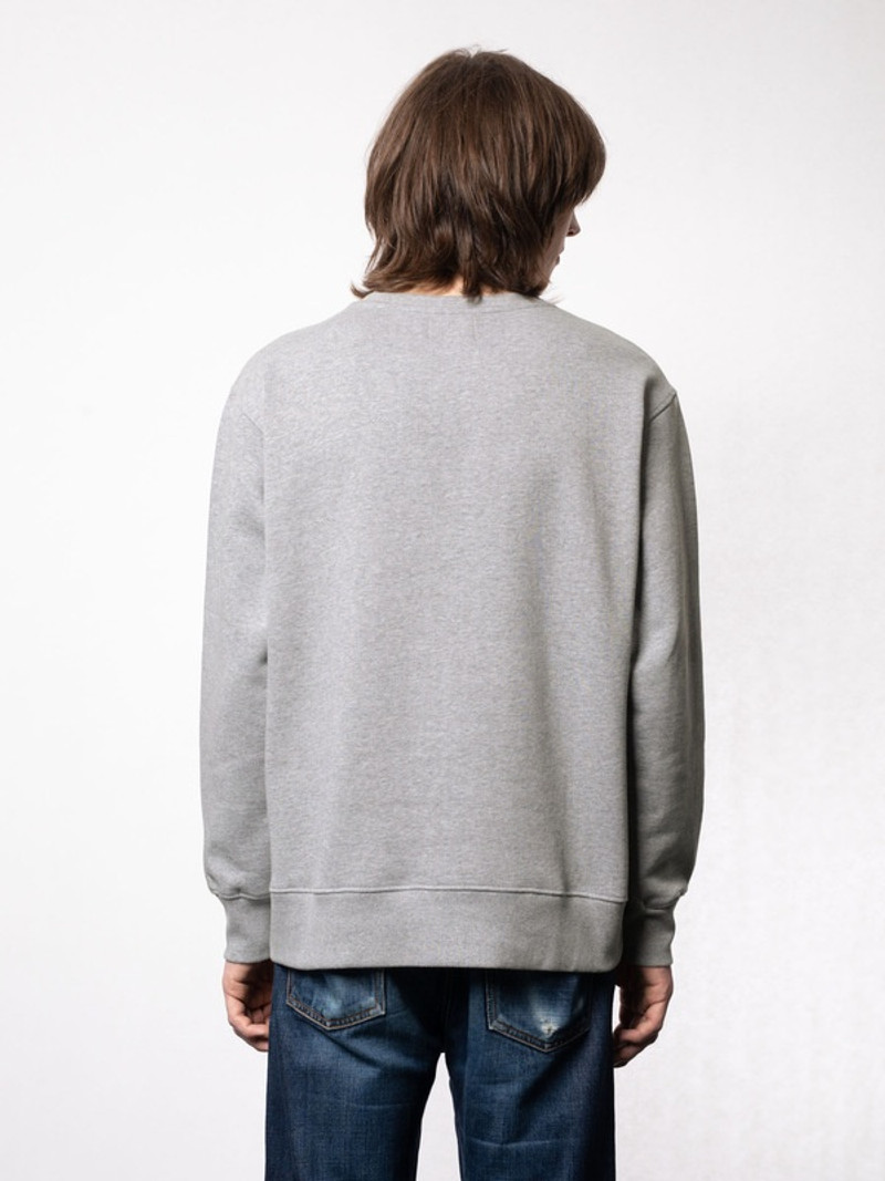 Frasse Logo Sweatshirt Greymelange 3