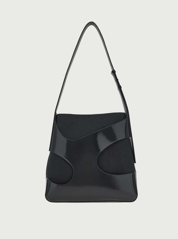 SHOULDER BAG WITH CUT-OUT DETAILING - 5