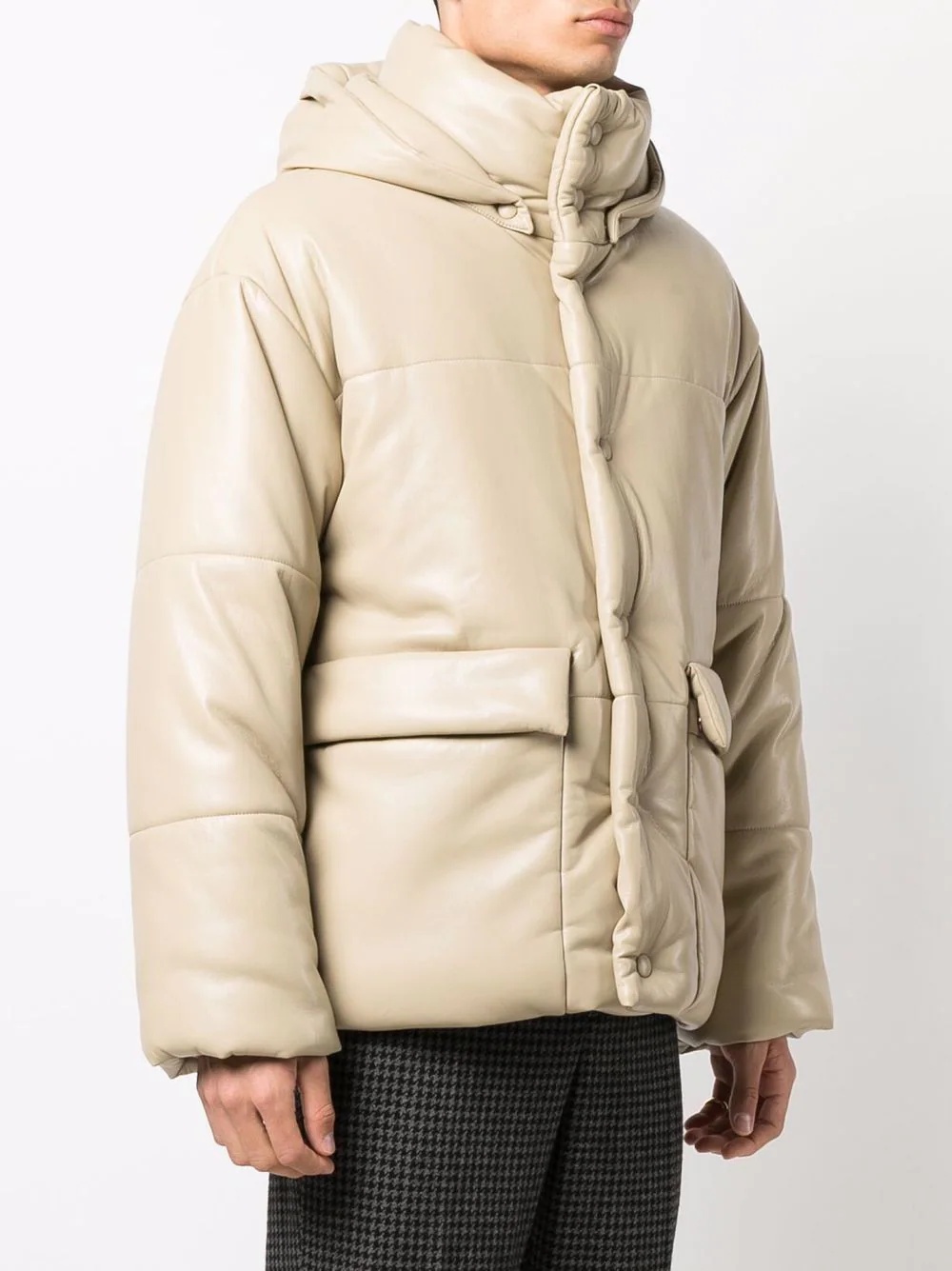 hooded puffer jacket - 3