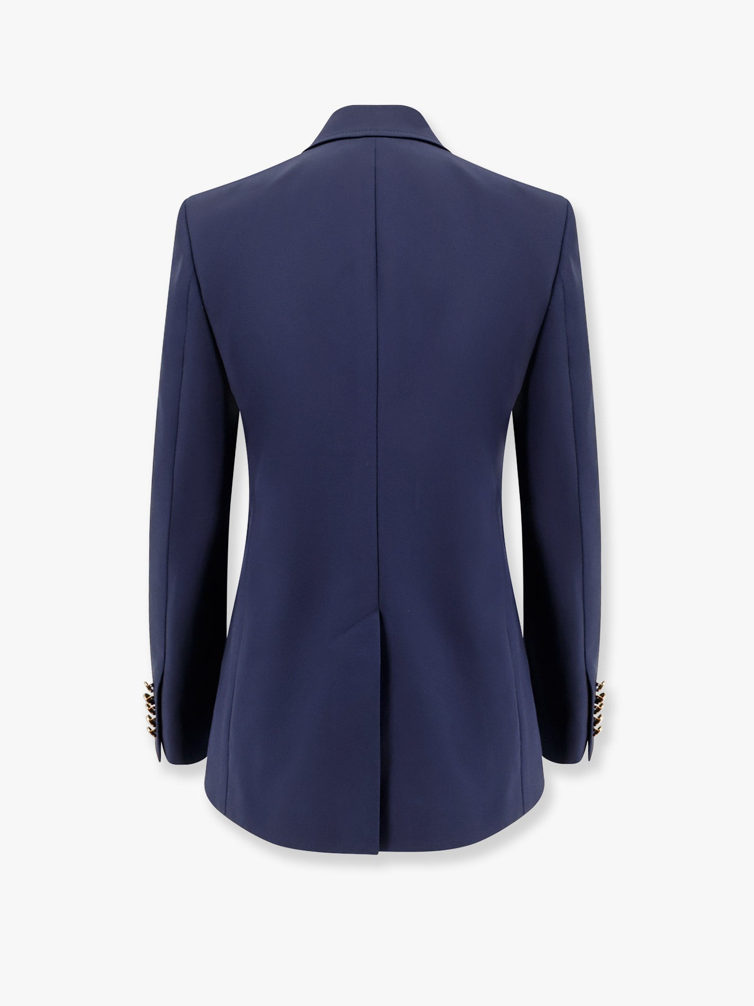 Cotton Blazer With Iconic Gucci Crest Buttons - 5
