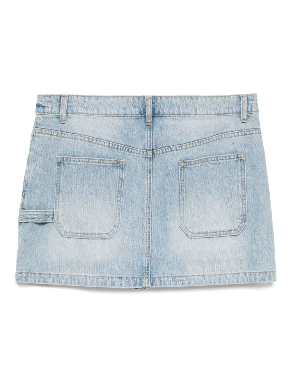 zip fastening skirt - 2