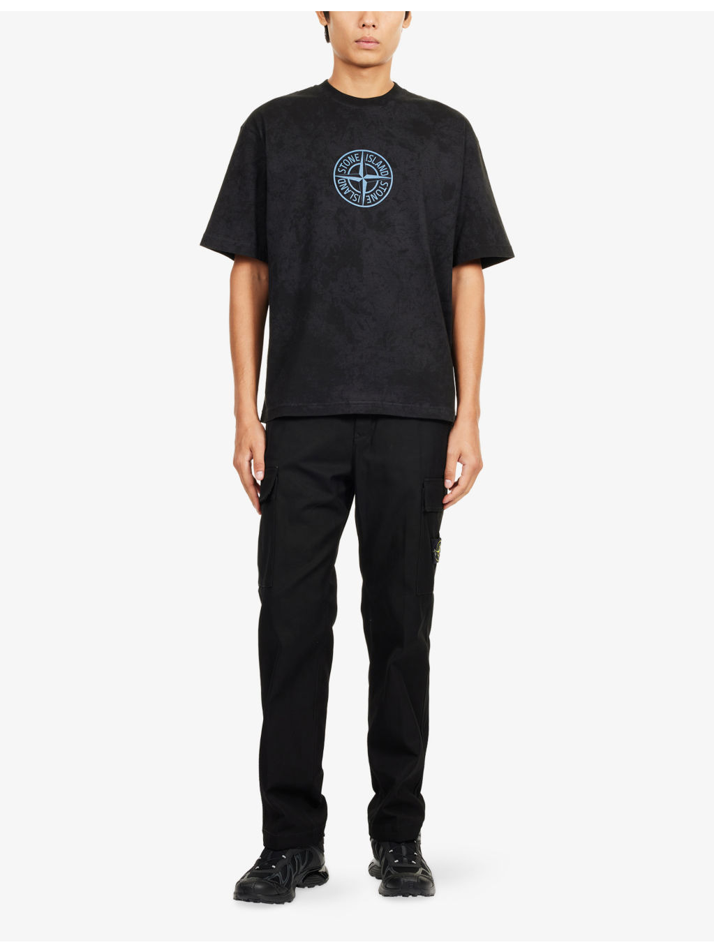 Megacity Sky Brand-Print Cotton-Jersey T-Shirt - 3