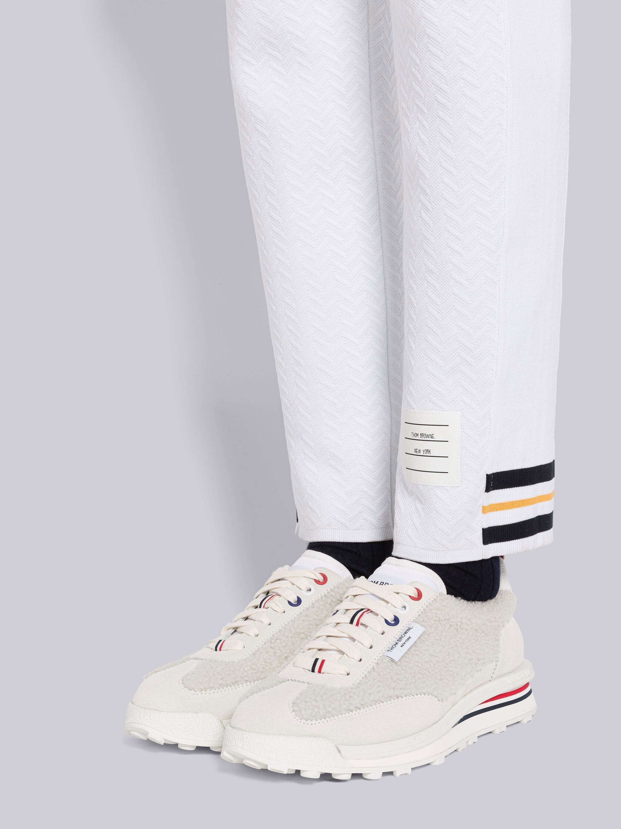Herringbone Cricket Stripe Sweatpants - 5
