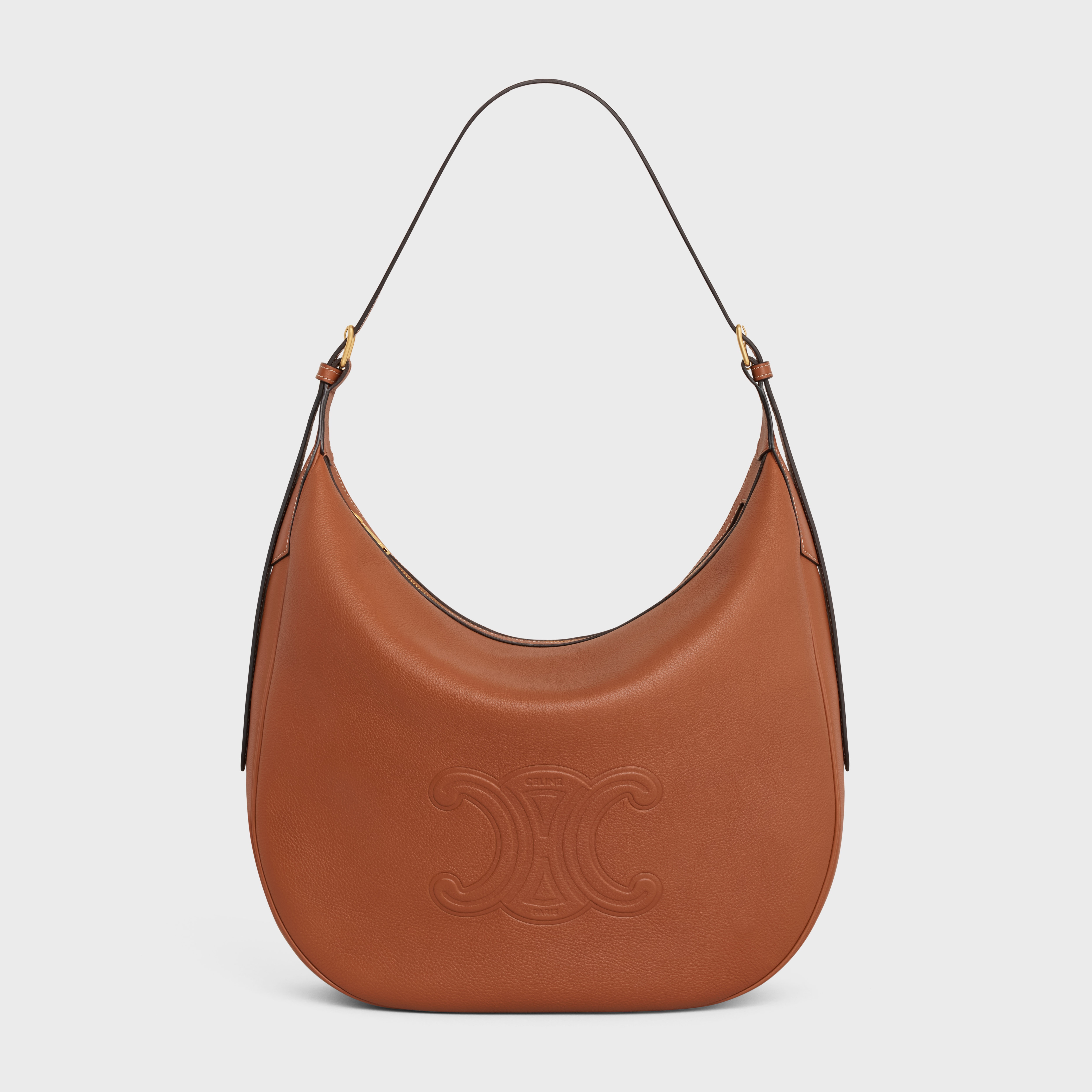 LARGE HELOÏSE CUIR TRIOMPHE BAG in supple calfskin - 1