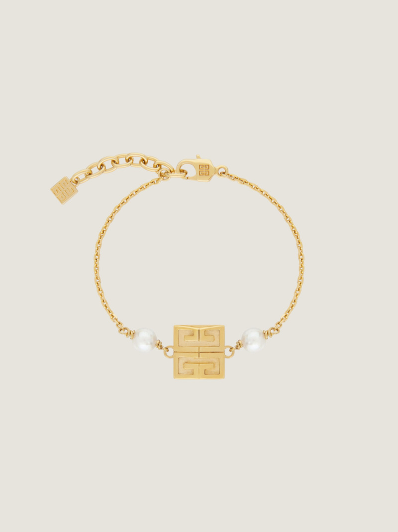 Givenchy 4G BRACELET IN METAL WITH PEARLS outlook