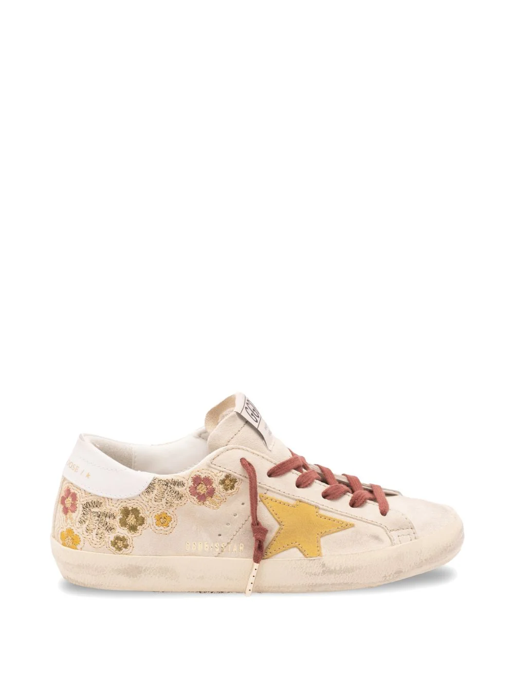 floral star sneakers - 1