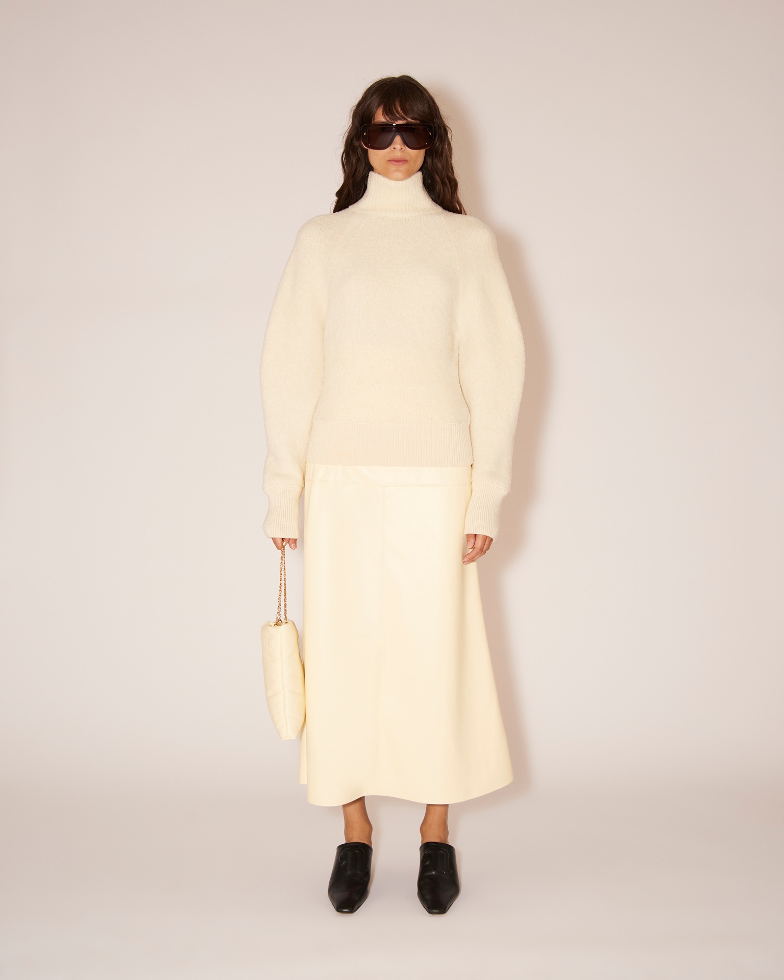 MIAH - Fleece sweater - Ecru - 2