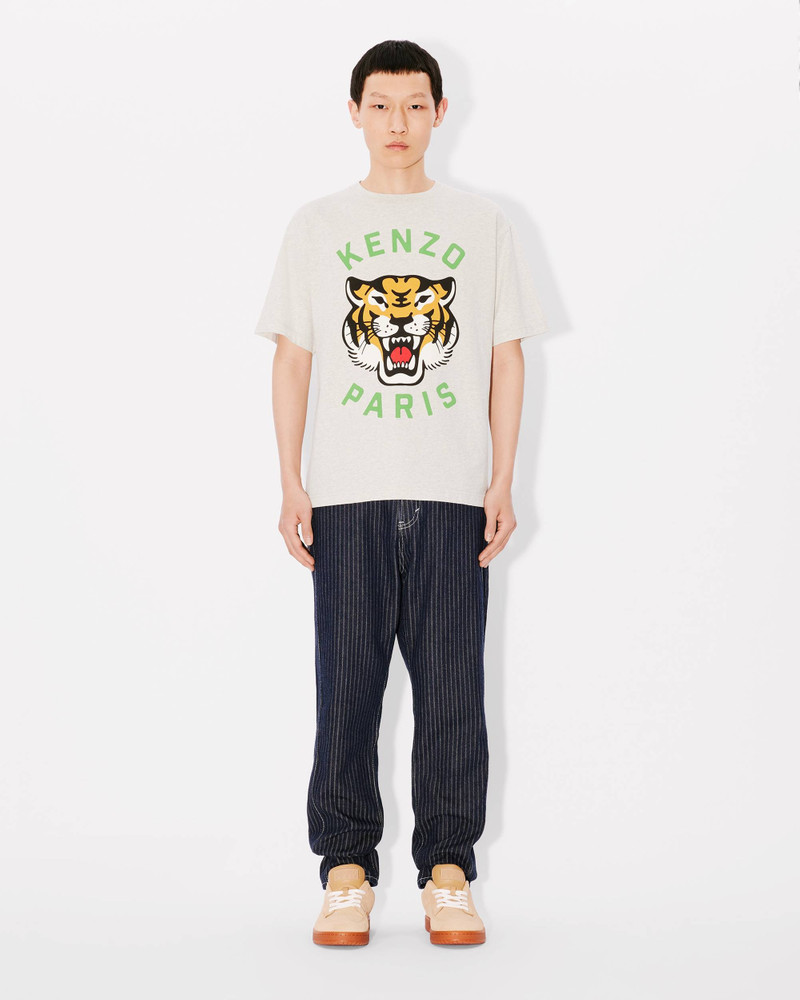 'KENZO Lucky Tiger' oversized genderless T-shirt 10
