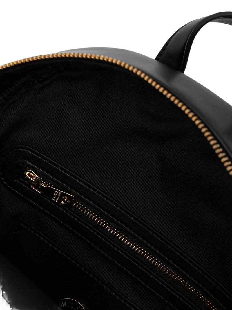 quilted logo-detail backpack 4