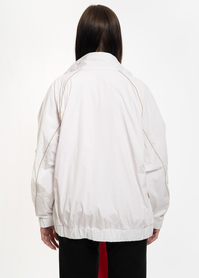 Y/Project White and Red Layered Track Jacket outlook