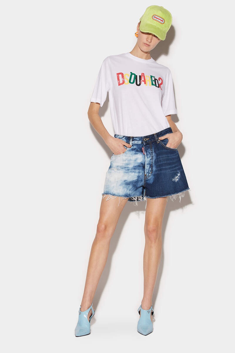 MEDIUM NIGHT & DAY WASH BAGGY SHORTS - 1