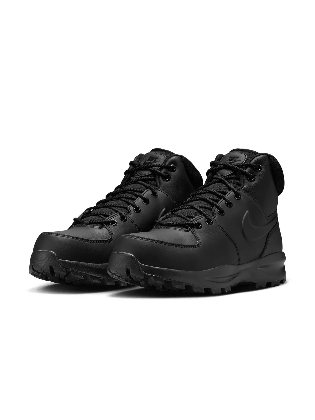 Manoa Leather "Black/Black/Black" Men's Boot - 3