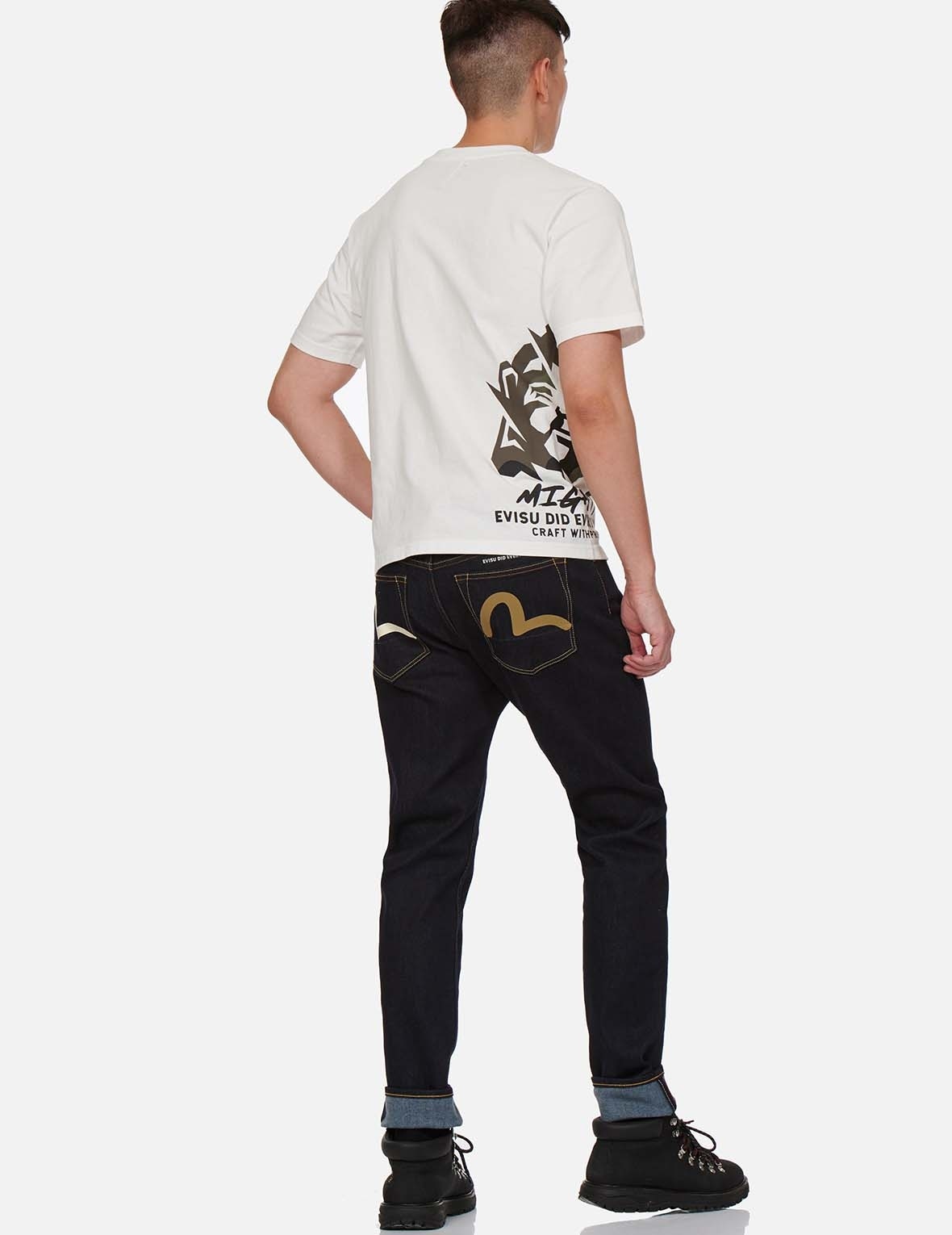 DUO-COLOR SEAGULL CARROT FIT JEANS #2017 - 5