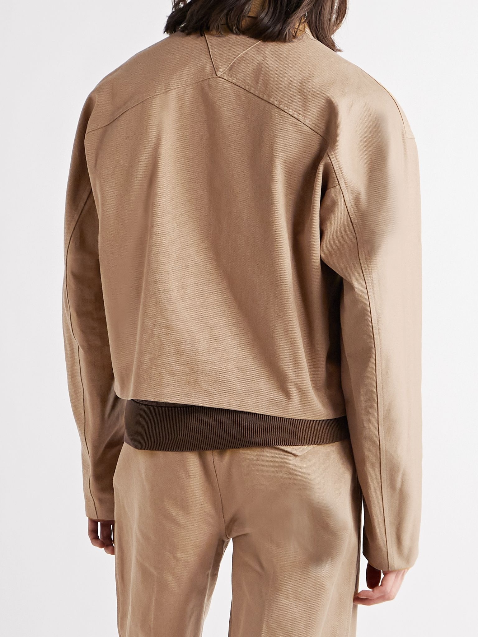 Cotton-Twill Blouson Jacket - 4