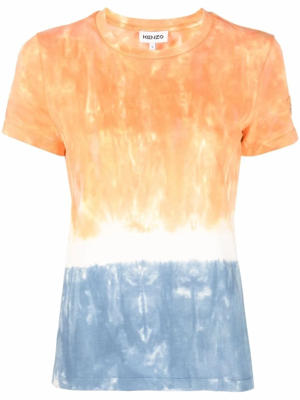 tie-dye short-sleeve T-shirt - 1
