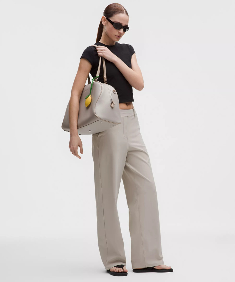 lululemon Bowler Duffle Bag 17L *Textured Leather Alternative outlook