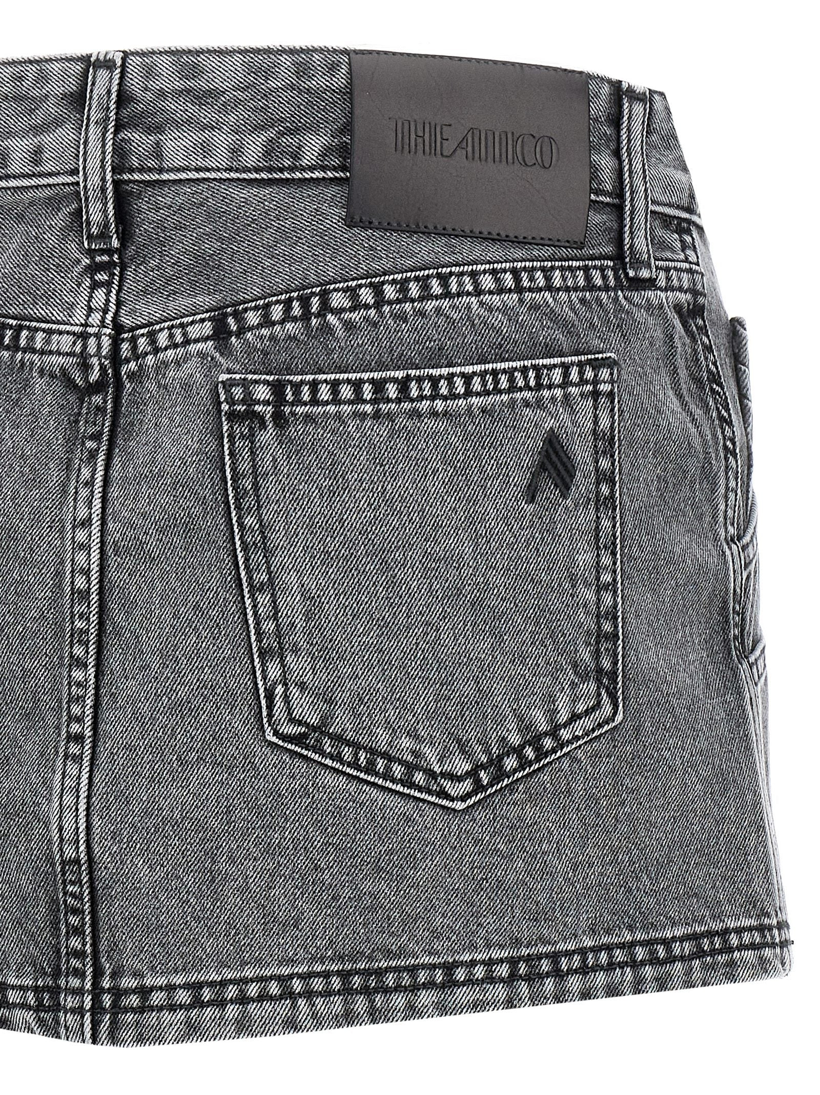 The Attico Women Multipocket Mini Skirt - 4