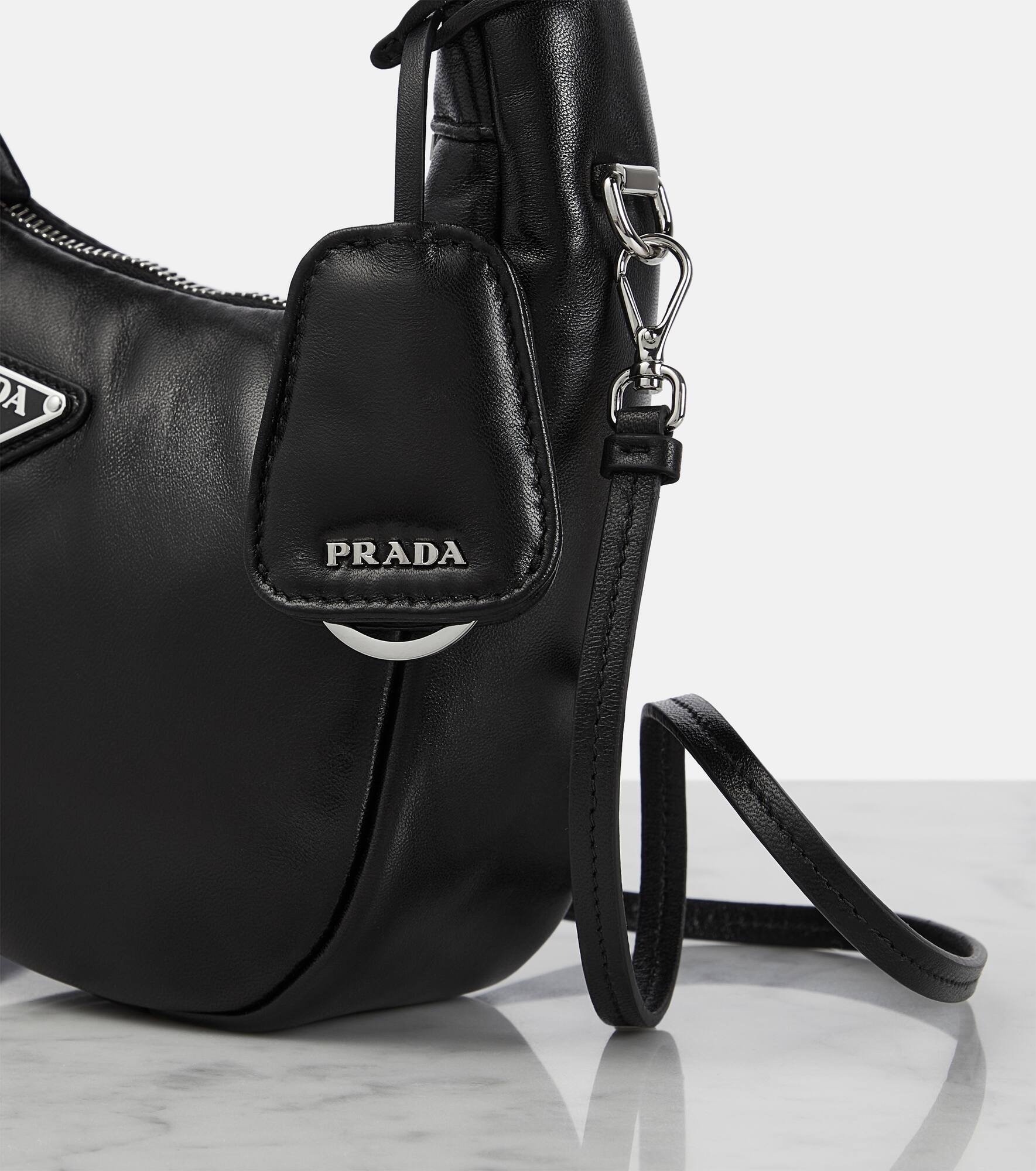 Prada Soft Mini leather tote bag - 6