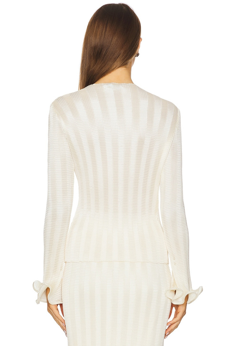 SIMKHAI Carys Mock Neck Top outlook