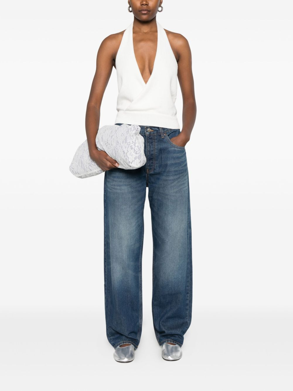 wide-leg jeans - 2