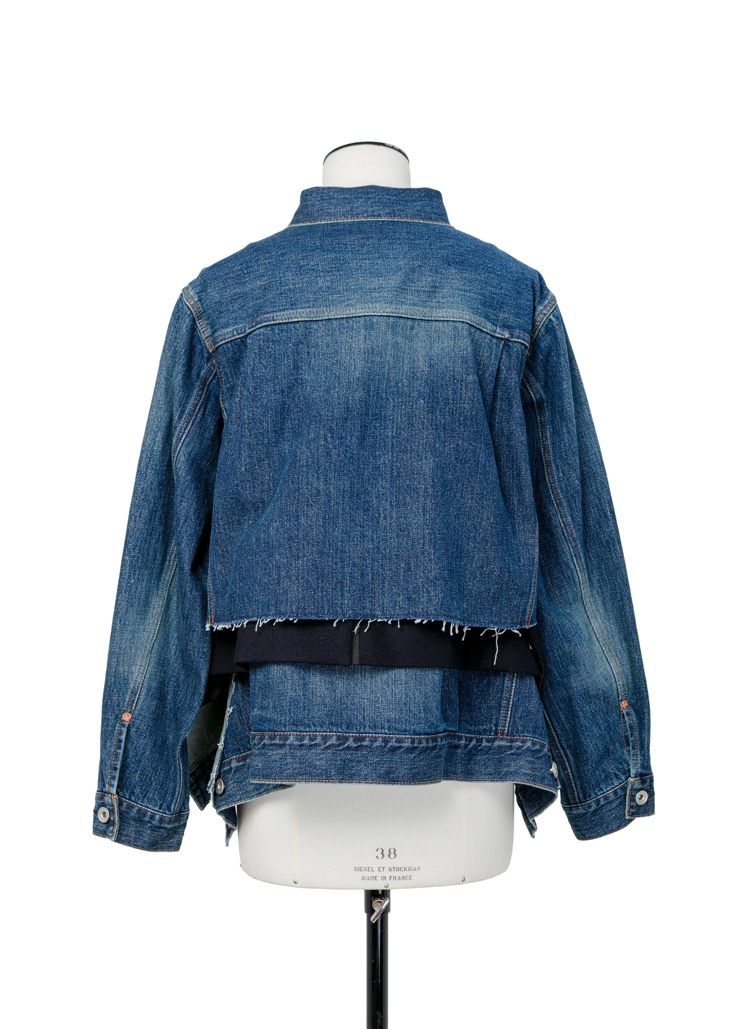 Denim x Wool Melton Jacket - 4