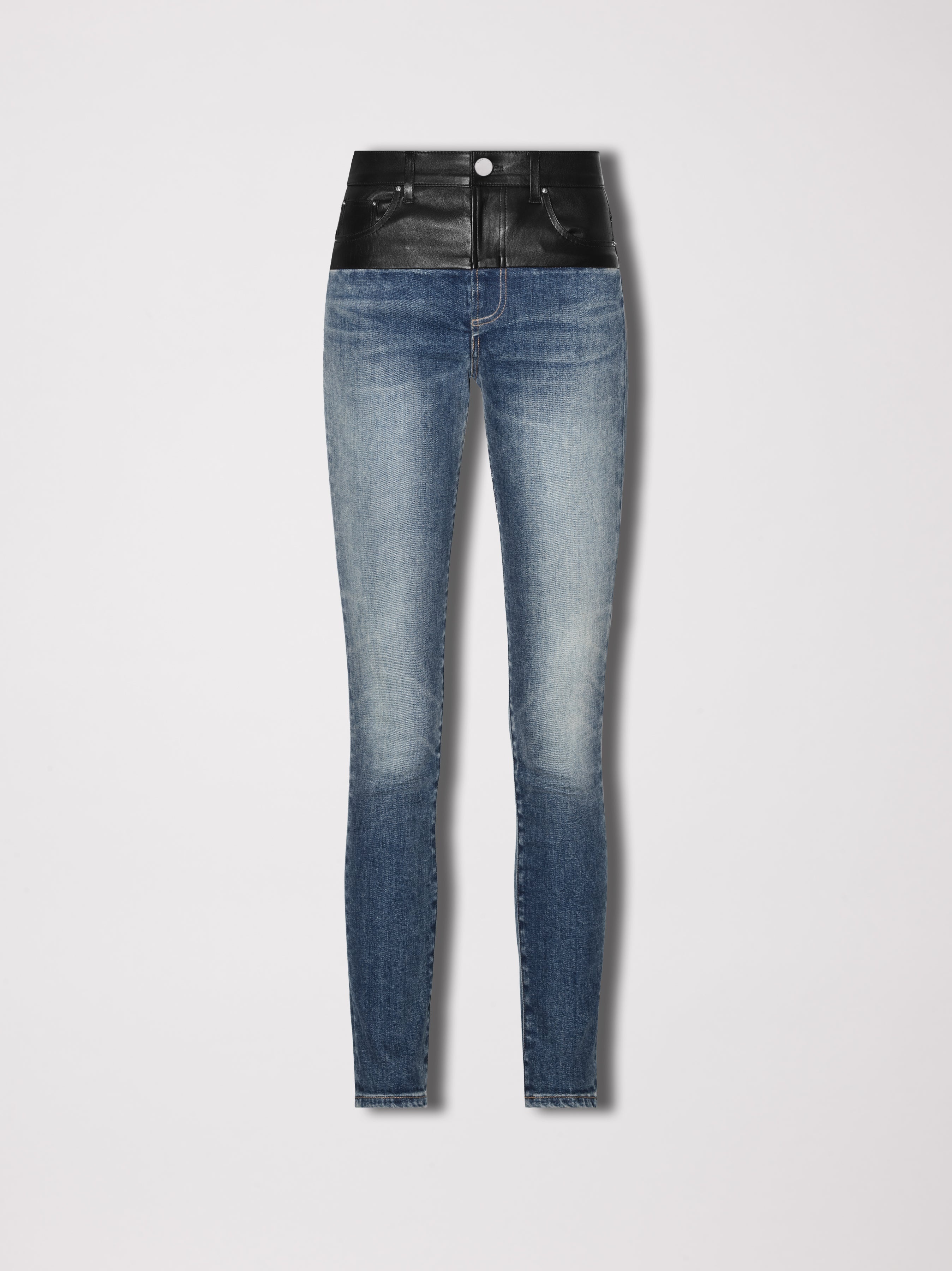 HYBRID SKINNY W/ LEATHER - 1