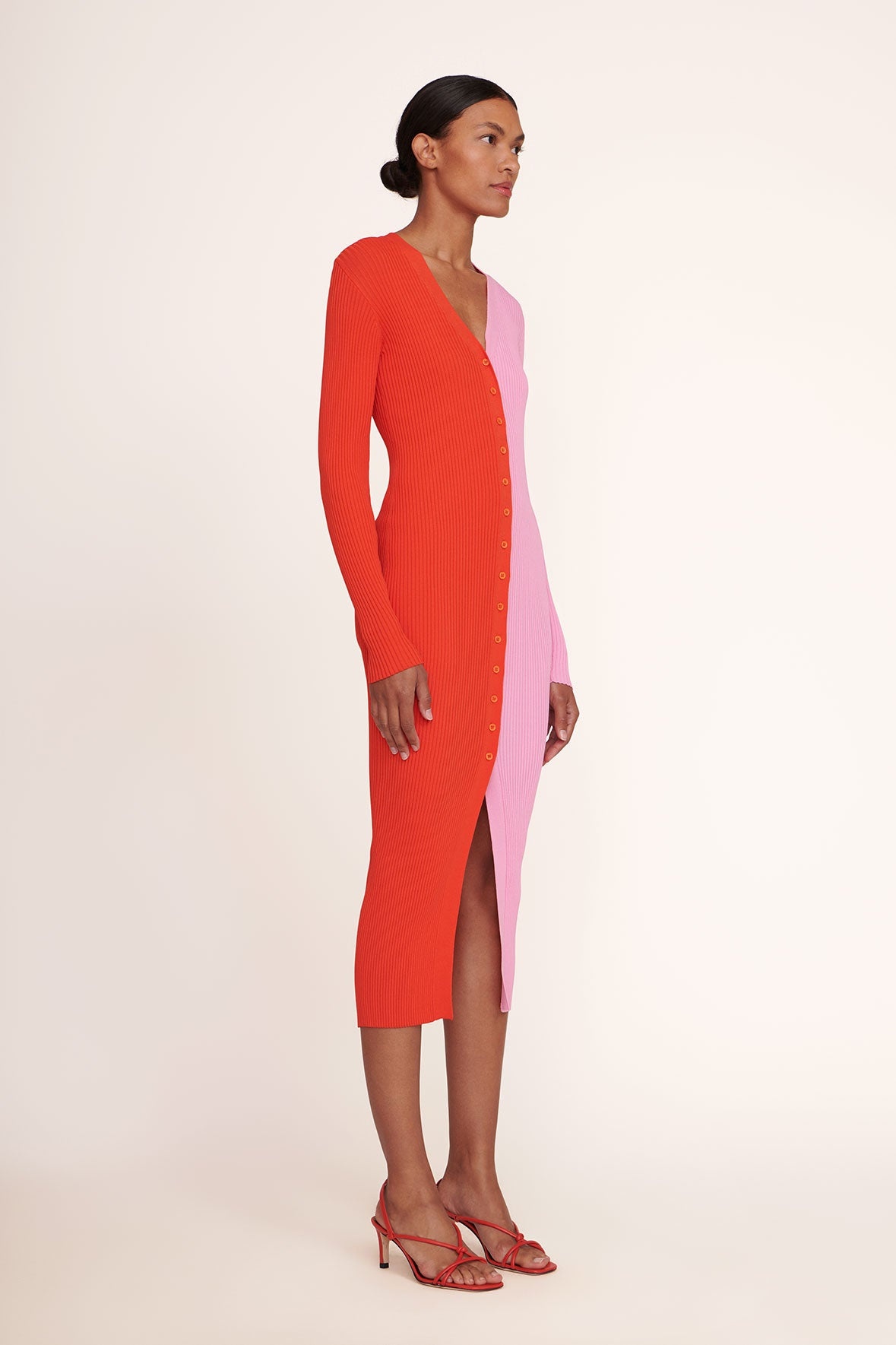 STAUD SHOKO SWEATER POPPY ROSEBUD - 2