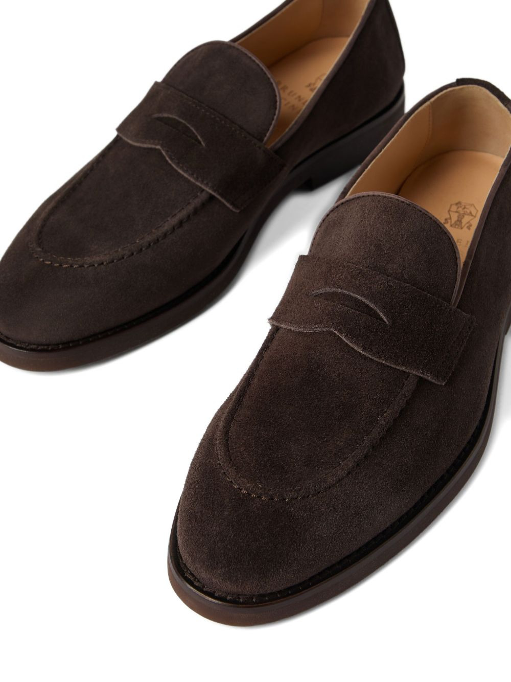 Suede Leather Loafers - 4