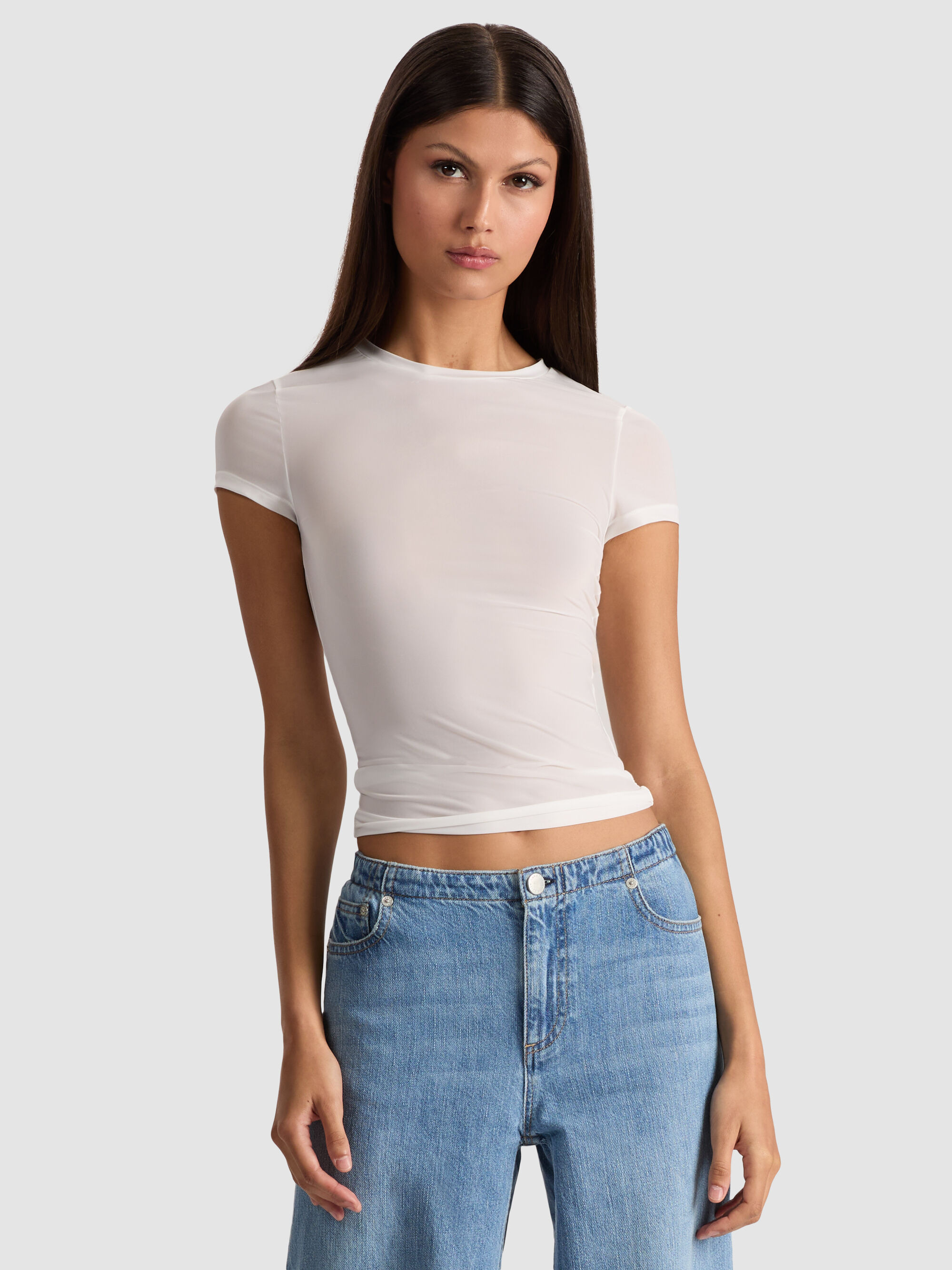 HOTTIE SHRUNKEN BABY TEE - 2