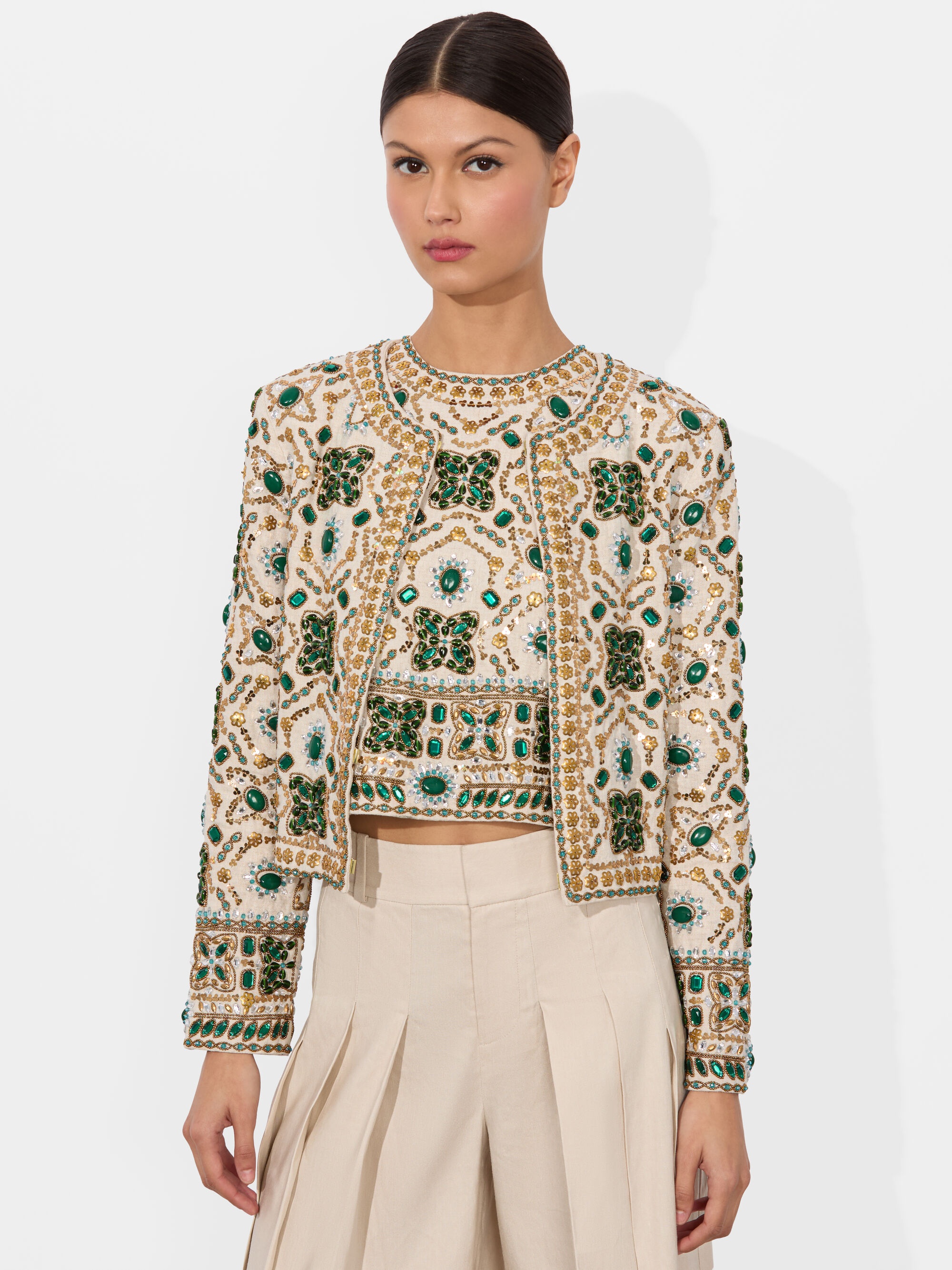 KIDMAN EMBELLISHED JACKET - 2