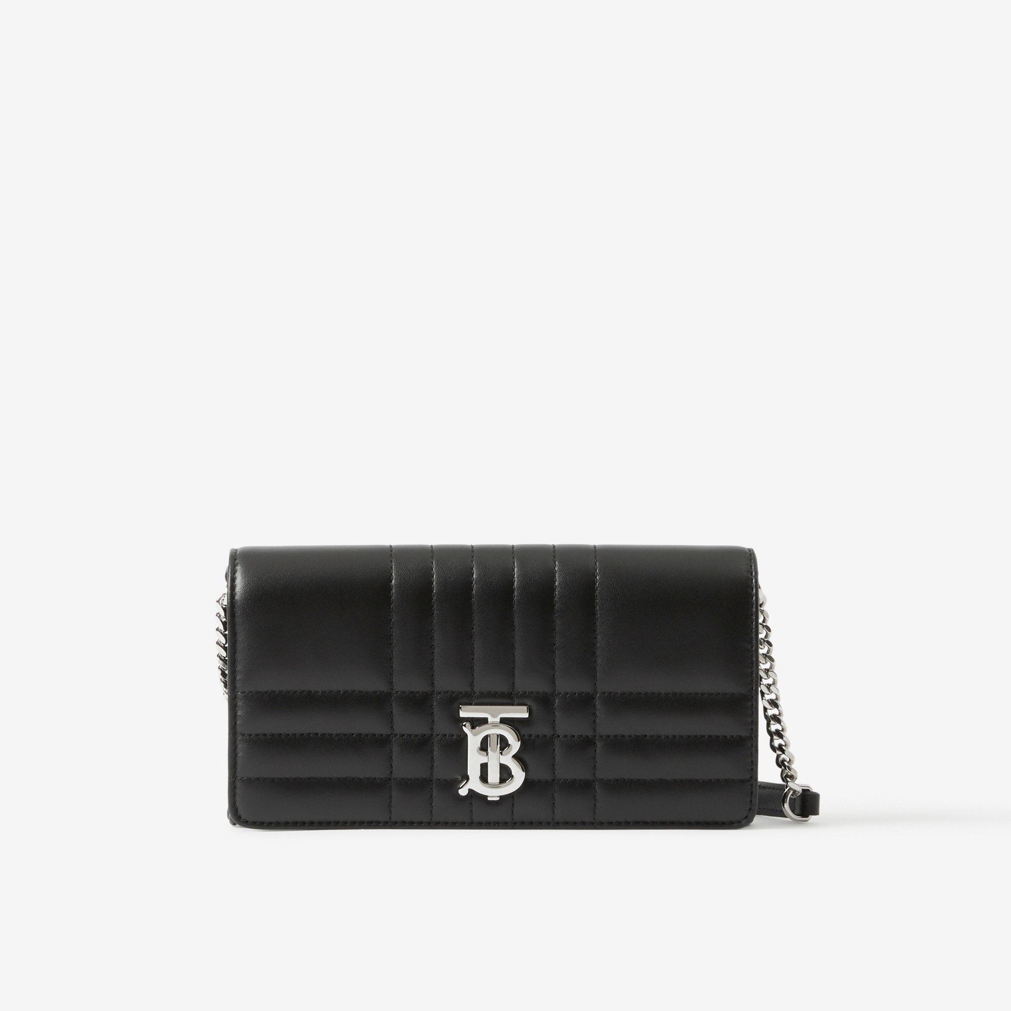 Quilted Leather Lola Wallet with Detachable Strap - 1