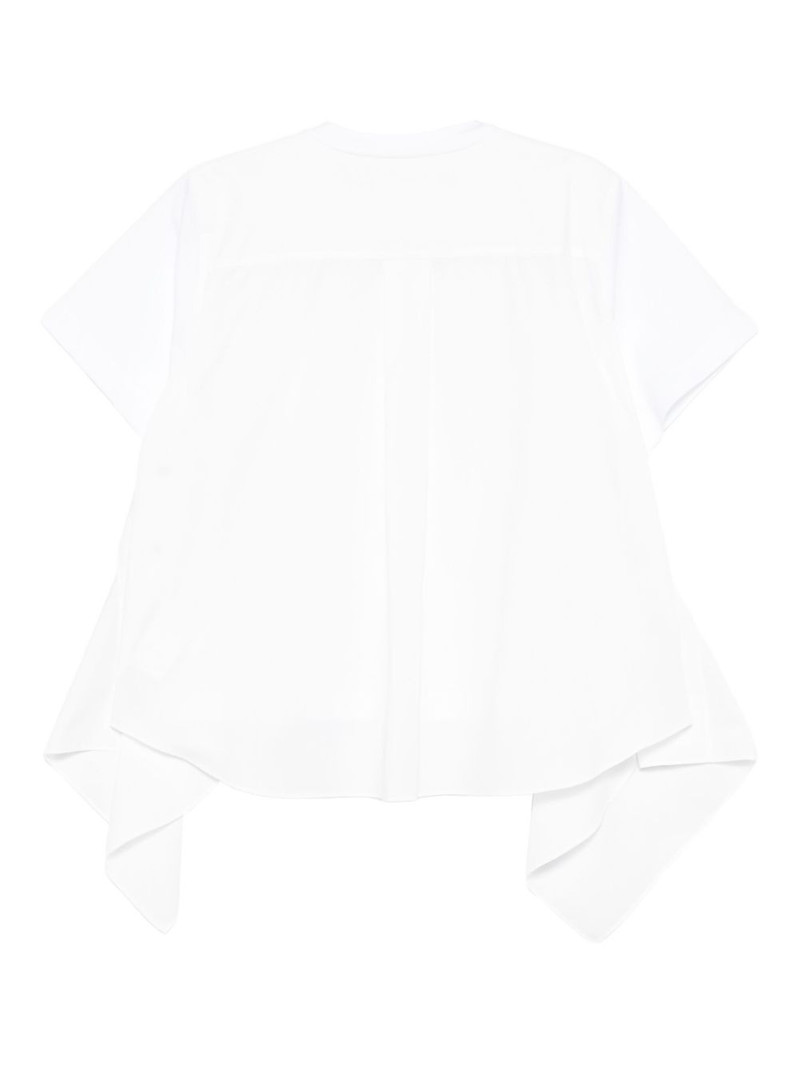 sacai draped top outlook