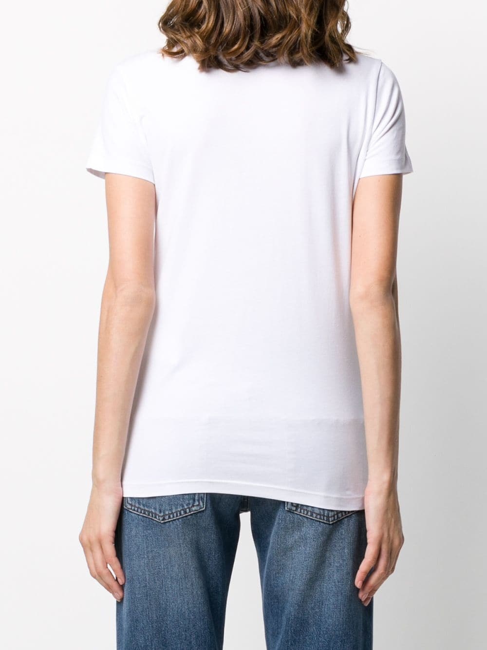 embellished logo T-shirt - 4