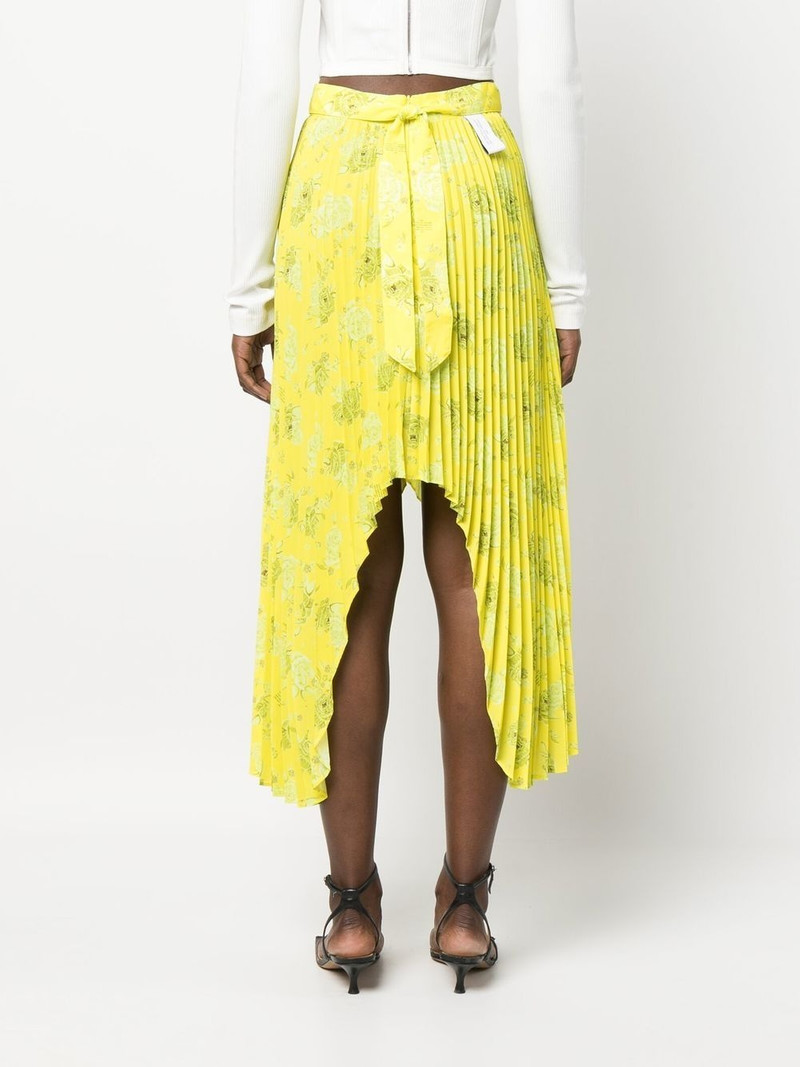 arch pleated midi skirt 4