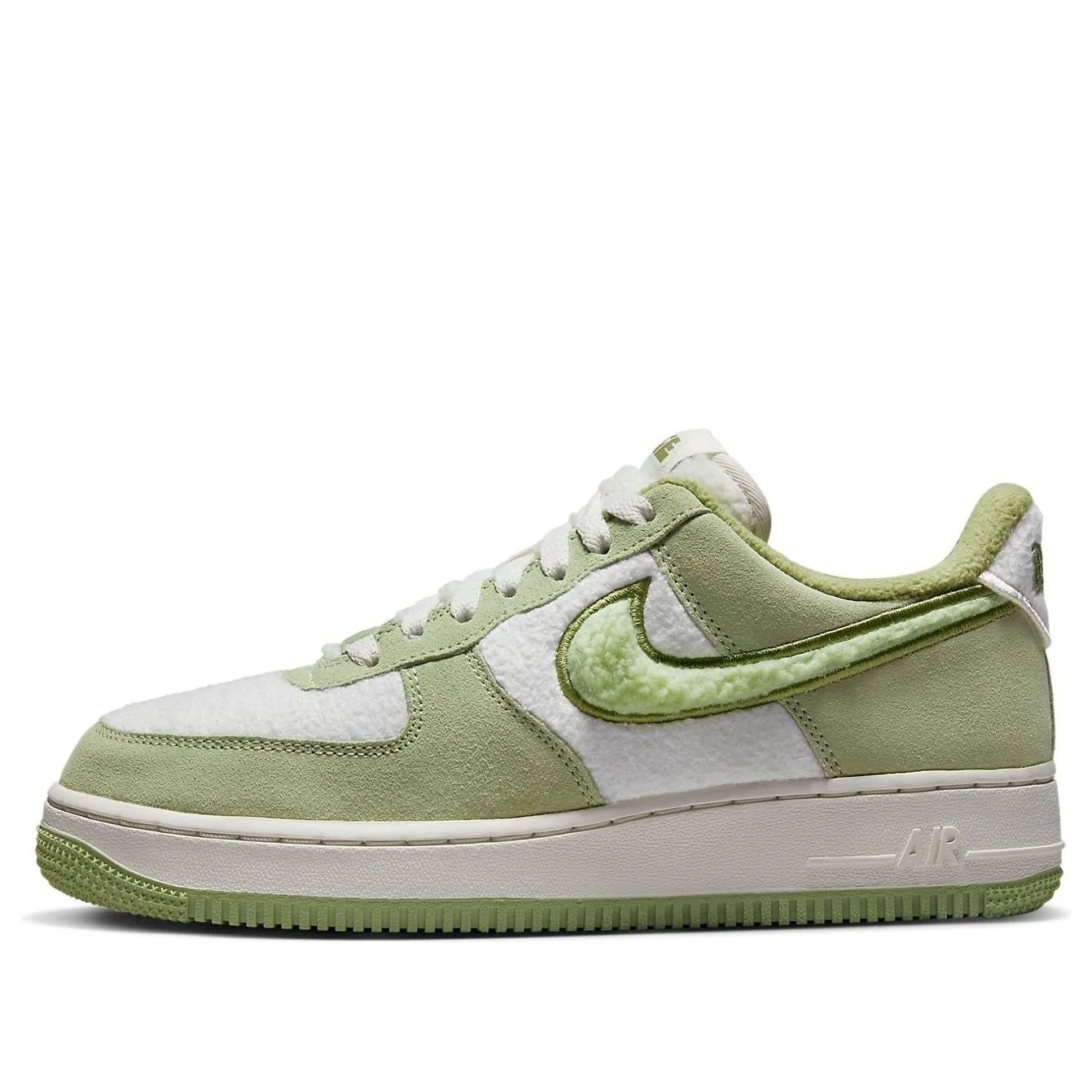 (WMNS) Nike Air Force 1 '07 LX 'Fleece - Honeydew' FB1872-030 - 1