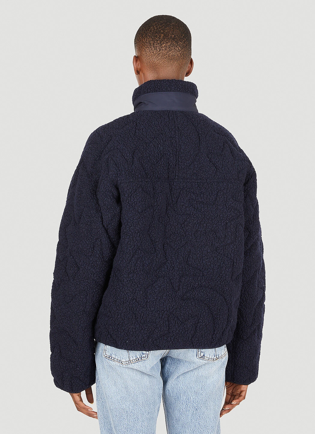 Quilted Fleece Zip Jacket - 4
