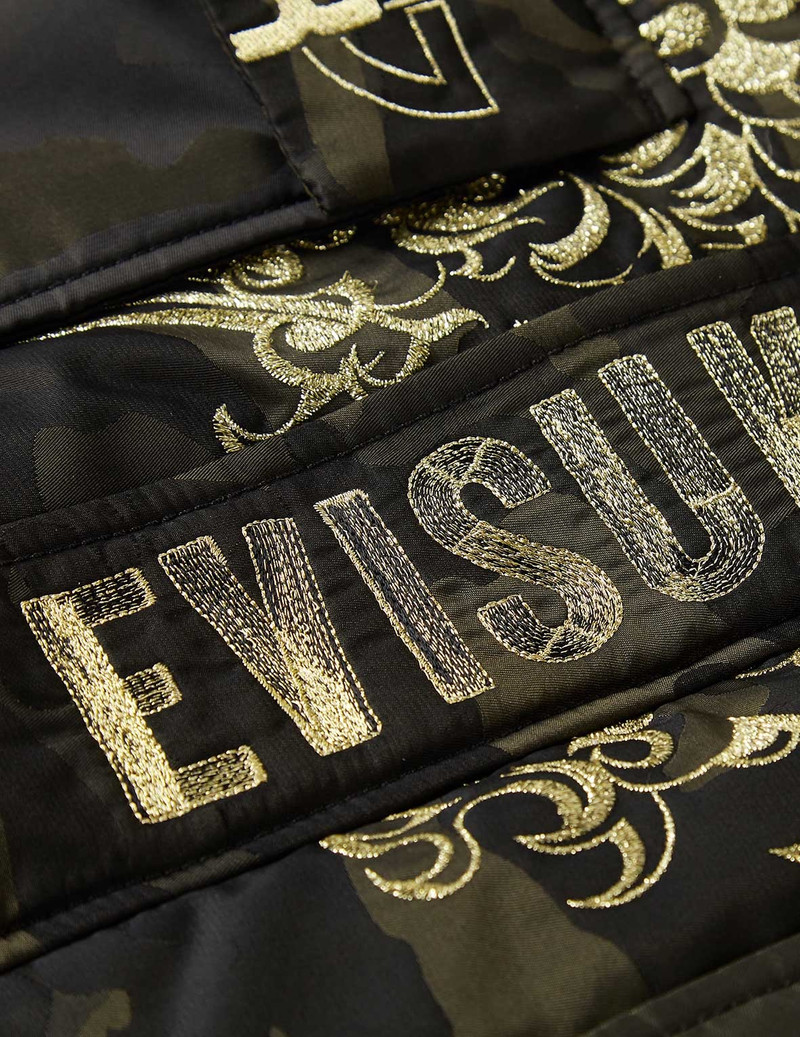 3D Ukiyo-E Embroidered Padded Jacket 11