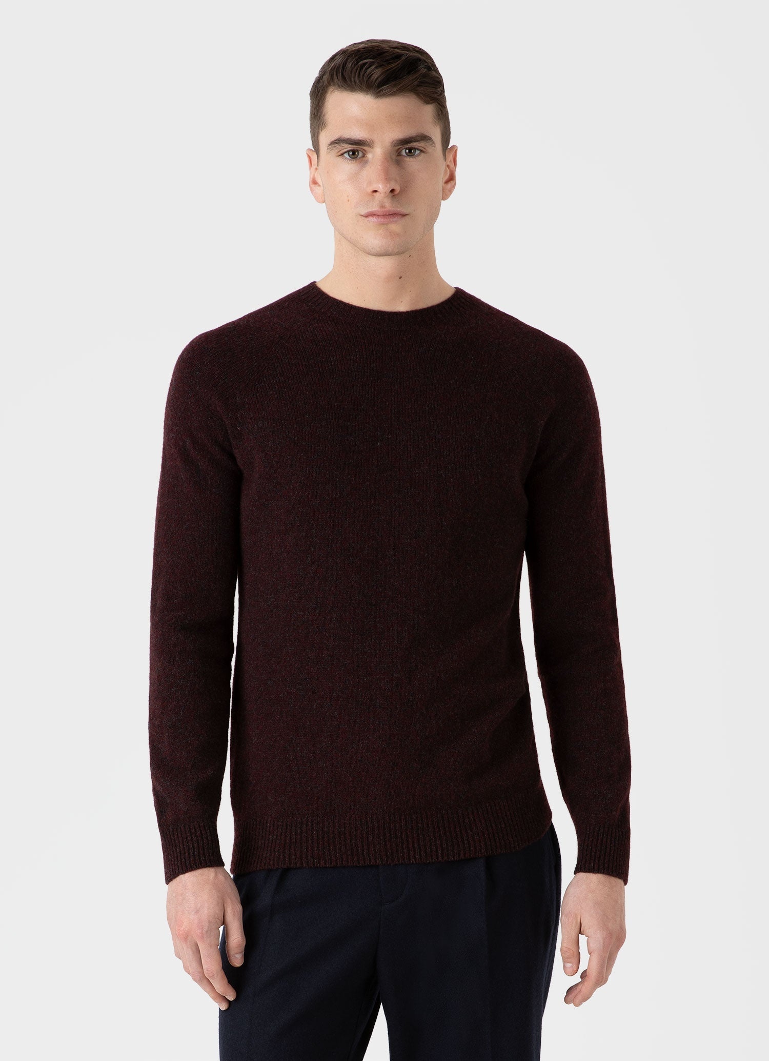 Lambswool Crew Neck Jumper - 2