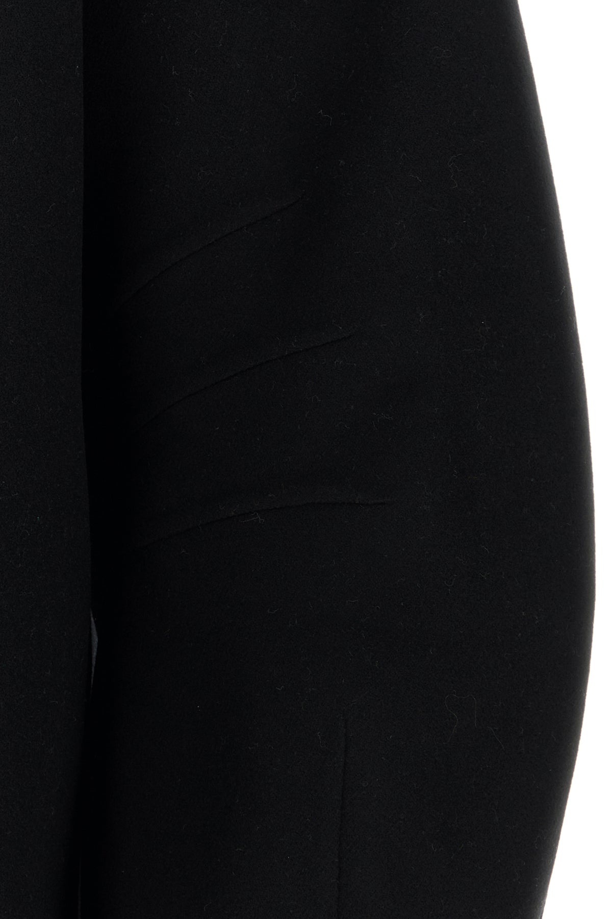 Black wool oversize sweater - 3