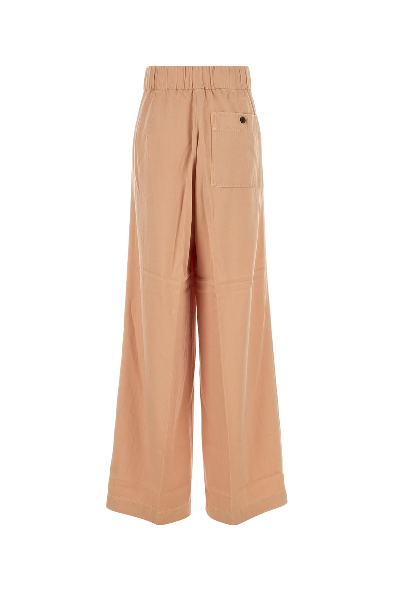 Dries Van Noten Salmon cupro blend Pila wide-leg pant outlook