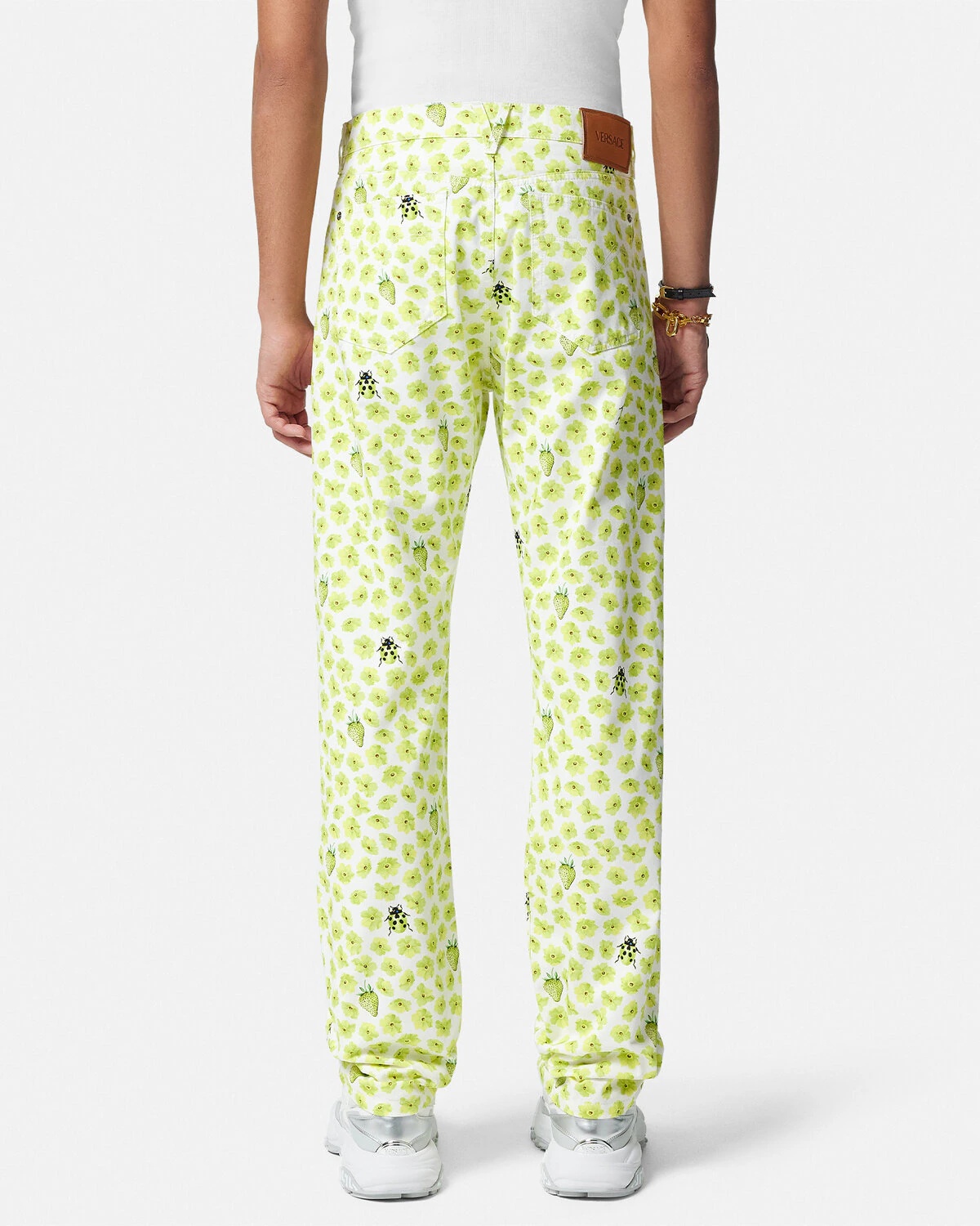 Strawberry Garden Loose-Fit Jeans - 5