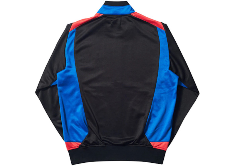 PALACE Palace P-Knit Tri Funnel Black/Royal/Cayenne outlook