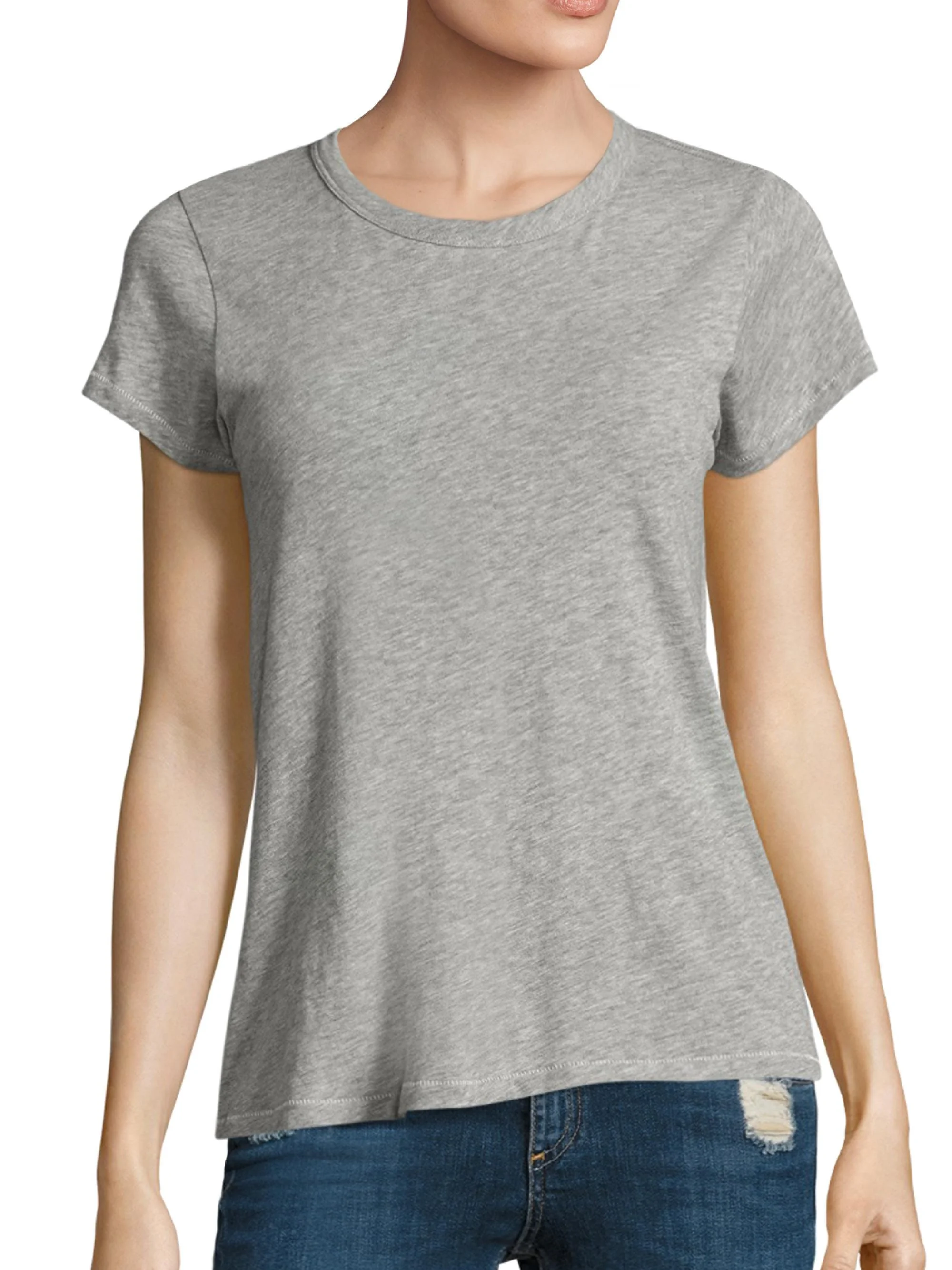 Women's The Slub Tee - Heather Grey - 1