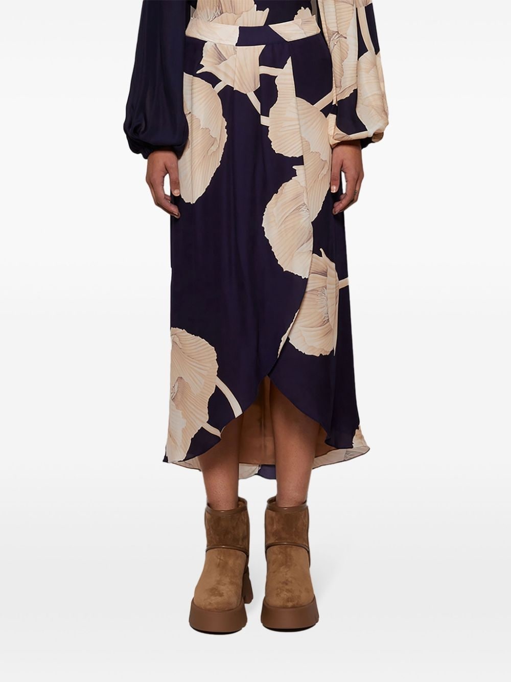 Naturalism wrap skirt - 3