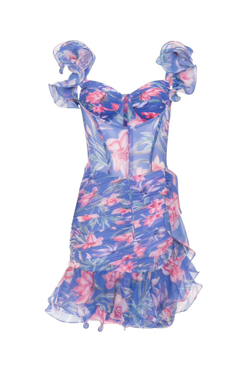 AMARYLLIS FLUTTER MINI DRESS 5